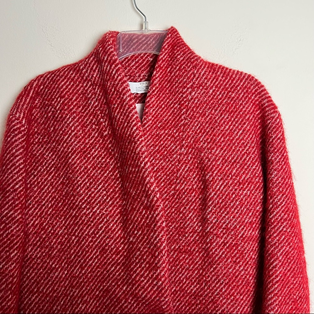 IRO Irinia Wool Blend Oversized Long One Button Coat - Picture 9 of 13
